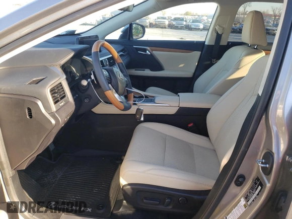 2022 Lexus RX with VIN 2T2HZMDA1NC349969, listed as a Copart auction lot 67611412 with 5,503 mi miles. Bid and sale history available at carsss.com. Image 7.