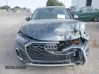 2023 Audi Q5 S line Premium Plus with VIN WA1EAAFY3P2145953, listed as a IAAI auction lot 42077197 with 22,415 mi miles and . Bid and sale history available at DreamBid. Image 12.
