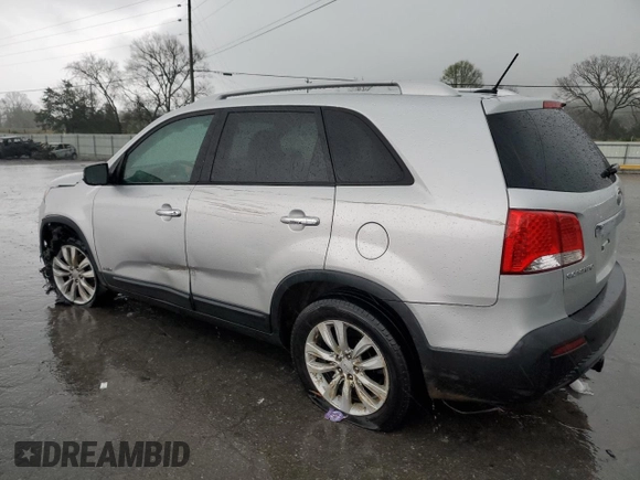2011 Kia Sorento LX with VIN 5XYKTDA23BG046183, listed as a Copart auction lot 51247195 with 114,497 mi miles and Salvage Title. Bid and sale history available at carsss.com. Image 2.