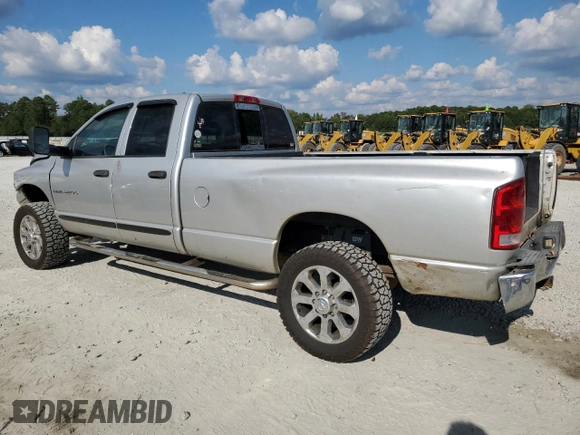 2005 Dodge Ram 2500 SLT with VIN 3D7KR28C35G740661, listed as a Copart auction lot 74216064 with 224,060 mi miles and Salvage Title. Bid and sale history available at carsss.com. Image 2.