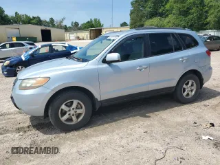 2007 Hyundai Santa Fe GLS with VIN 5NMSG73D37H058349, listed as a Copart auction lot 63931415 with 201,843 mi miles and Clean title. Bid and sale history available at DreamBid. Image 1.
