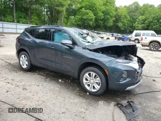 2020 Chevrolet Blazer LT z VIN 3GNKBBRA6LS589568, wystawiony jako Copart lot #54864375 z przebiegiem Nie podano mil oraz Szkoda całkowita • Salvage title. Historia ofert i sprzedaży dostępna na DreamBid. Obrazek 4.