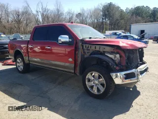 2020 Ford F-150 XL with VIN 1FTEW1E53LFC41194, listed as a Copart auction lot 48182335 with 50,124 mi miles and Salvage Title. Bid and sale history available at carsss.com. Image 4.