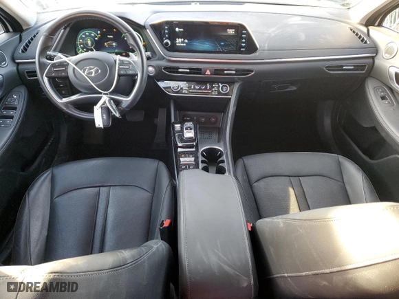 2022 Hyundai Sonata Hybrid Limited with VIN KMHL54JJ1NA050531, listed as a Copart auction lot 43059305 with 37,151 mi miles and Salvage Title. Bid and sale history available at carsss.com. Image 8.