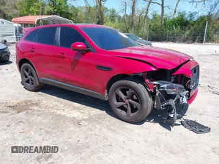 2020 Jaguar F-Pace 25t Prestige z VIN SADCK2FX0LA657598, wystawiony jako IAAI lot #41990555 z przebiegiem 59 155 mil mil oraz . Historia ofert i sprzedaży dostępna na DreamBid. Obrazek 1.