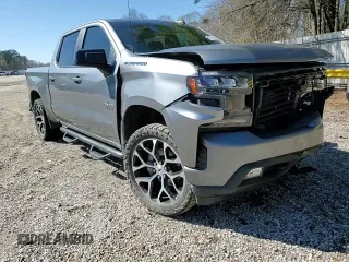 2020 Chevrolet Silverado 1500 RST with VIN 3GCPWDED2LG392351, listed as a Copart auction lot 46181515 with 57,853 mi miles and Salvage Title. Bid and sale history available at DreamBid. Image 11.