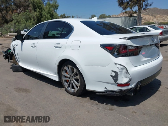 2018 Lexus GS F F with VIN JTHBP1BL6JA002525, listed as a IAAI auction lot 42087210 with 66,660 mi miles and . Bid and sale history available at DreamBid. Image 3.