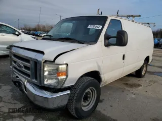 2014 Ford Econoline Cargo Commercial with VIN 1FTNE1EW5EDB14067, listed as a Copart auction lot 85504344 with 163,931 mi miles and Salvage title. Bid and sale history available at DreamBid. Image 1.