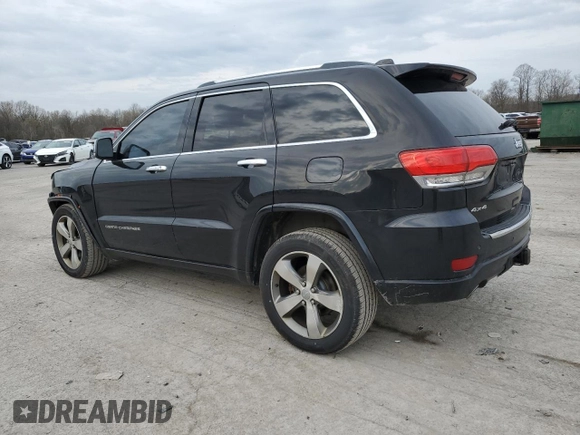 2014 Jeep Grand Cherokee Overland with VIN 1C4RJFCG5EC373508, listed as a Copart auction lot 52645295 with 166,474 mi miles and Salvage Title. Bid and sale history available at carsss.com. Image 2.