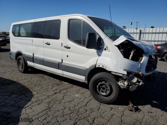 2017 Ford Transit Wagon XL with VIN 1FBZX2ZM1HKA52259, listed as a Copart auction lot 88699305 with 498,460 mi miles and Salvage Title. Bid and sale history available at carsss.com. Image 4.