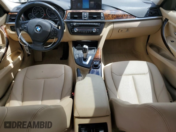 2013 BMW 3 Series 328i with VIN WBA3A5C54DF354201, listed as a Copart auction lot 57764245 with 142,275 mi miles and Salvage title. Bid and sale history available at DreamBid. Image 8.
