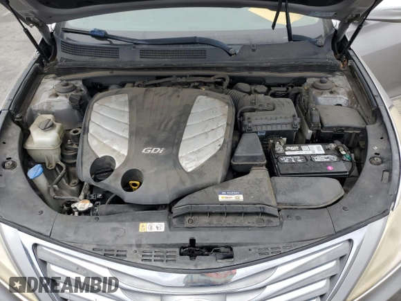 2013 Hyundai Azera с VIN KMHFG4JG9DA240281, выставлен на аукционе Copart как лот 58538595 с пробегом Не указан миль и Чистый • Clean title. История ставок и продаж доступна на DreamBid. Изображение 11.