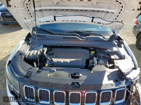 2017 Jeep Compass Sport with VIN 3C4NJCAB4HT672923, listed as a Copart auction lot 78287074 with 70,724 mi miles and Salvage Title. Bid and sale history available at carsss.com. Image 12.