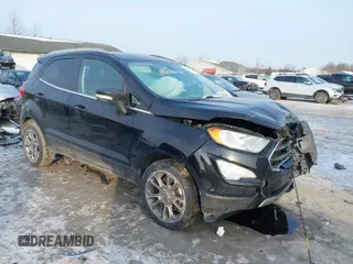 2019 Ford EcoSport Titanium with VIN MAJ3S2KE8KC288501, listed as a IAAI auction lot 41394372 with 87,476 mi miles and . Bid and sale history available at DreamBid. Image 1.
