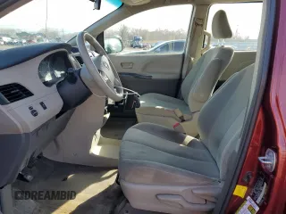 2012 Toyota Sienna with VIN 5TDZK3DC2CS258111, listed as a Copart auction lot 49715235 with 189,536 mi miles and Salvage Title. Bid and sale history available at carsss.com. Image 7.