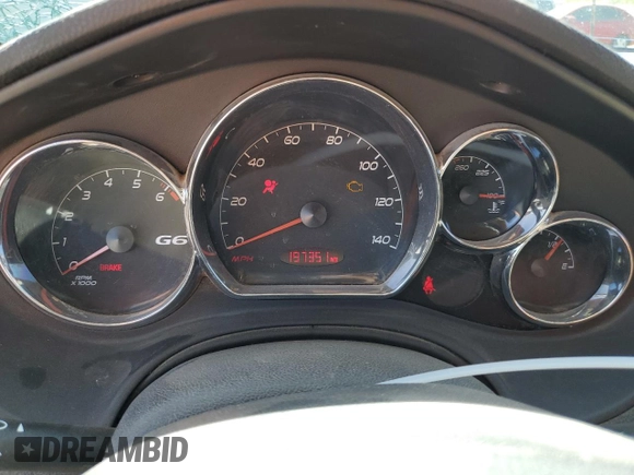 2006 Pontiac G6 GT z VIN 1G2ZH558764189294, wystawiony jako Copart lot #54360345 z przebiegiem 197 351 mil mil oraz Szkoda całkowita • Salvage title. Historia ofert i sprzedaży dostępna na DreamBid. Obrazek 9.