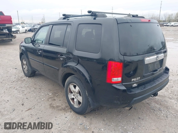 2011 Honda Pilot EX-L with VIN 5FNYF4H6XBB004269, listed as a IAAI auction lot 41947036 with 184,390 mi miles and . Bid and sale history available at carsss.com. Image 3.