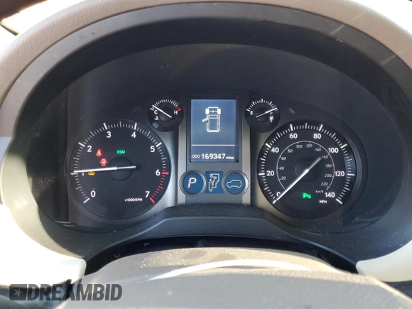 2014 Lexus GX with VIN JTJBM7FX7E5080544, listed as a Copart auction lot 48324855 with 169,347 mi miles and Salvage Title. Bid and sale history available at carsss.com. Image 9.