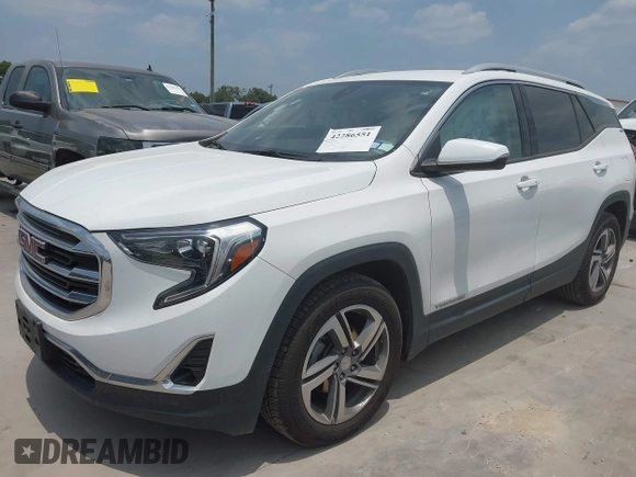 2020 GMC Terrain SLT with VIN 3GKALPEV0LL122104, listed as a IAAI auction lot 42286551 with 85,825 mi miles and . Bid and sale history available at DreamBid. Image 17.