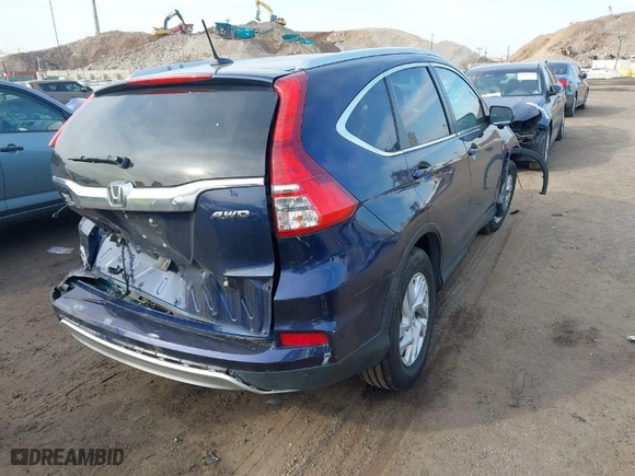 2016 Honda CR-V EX-L with VIN 2HKRM4H71GH699365, listed as a IAAI auction lot 41893626 with 67,111 mi miles. Bid and sale history available at carsss.com. Image 4.