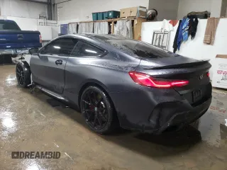 2019 BMW 8 Series M850i xDrive with VIN WBABC4C50KBU95710, listed as a Copart auction lot 85099404 with 58,463 mi miles and Salvage title. Bid and sale history available at DreamBid. Image 2.
