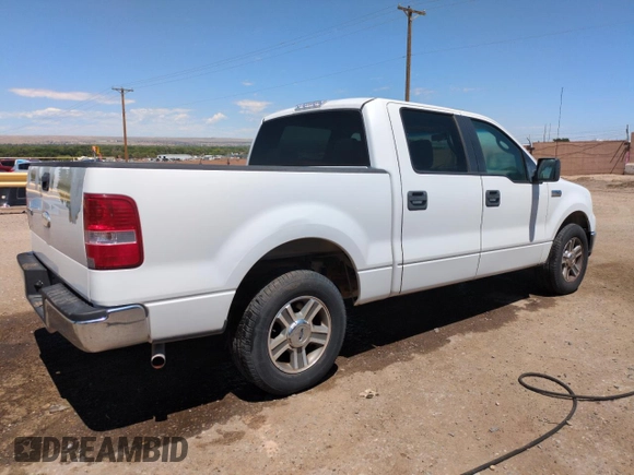 2007 Ford F-150 XLT with VIN 1FTRW12W37KD07142, listed as a Copart auction lot 61677585 with 193,758 mi miles and Clean title. Bid and sale history available at DreamBid. Image 3.