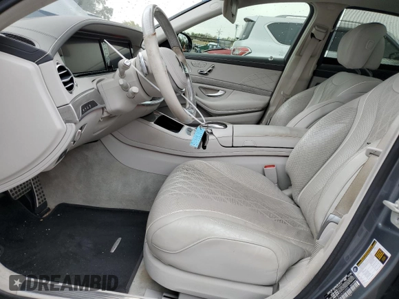 2016 Mercedes-Benz S 550 with VIN WDDUG8CB5GA243905, listed as a Copart auction lot 47827195 with 96,713 mi miles and Salvage Title. Bid and sale history available at carsss.com. Image 7.