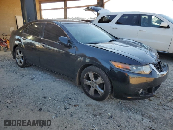 2010 Acura TSX with VIN JH4CU2F67AC023637, listed as a Copart auction lot 41802755 with 302,763 mi miles and Salvage Title. Bid and sale history available at carsss.com. Image 4.