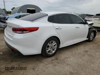2018 Kia Optima S with VIN 5XXGT4L3XJG188402, listed as a Copart auction lot 57156235 with 107,169 mi miles and Salvage title. Bid and sale history available at DreamBid. Image 3.