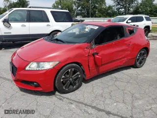 2014 Honda CR-Z EX with VIN JHMZF1D64ES001883, listed as a Copart auction lot 68370954 with 116,739 mi miles and Salvage Title. Bid and sale history available at carsss.com. Image 1.