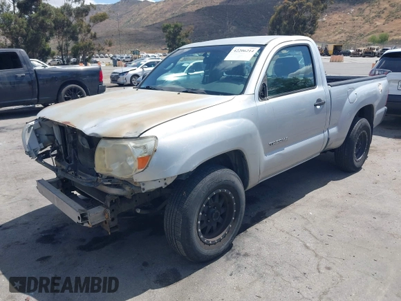 2006 Toyota Tacoma with VIN 5TENX22NX6Z157050, listed as a IAAI auction lot 42206214 with 247,696 mi miles and . Bid and sale history available at DreamBid. Image 2.
