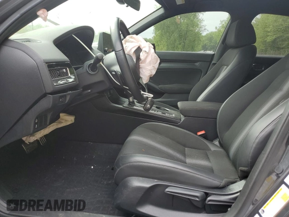 2024 Honda Civic Sport with VIN 2HGFE2F55RH579099, listed as a Copart auction lot 55935325 with 12,093 mi miles and Salvage title. Bid and sale history available at DreamBid. Image 7.