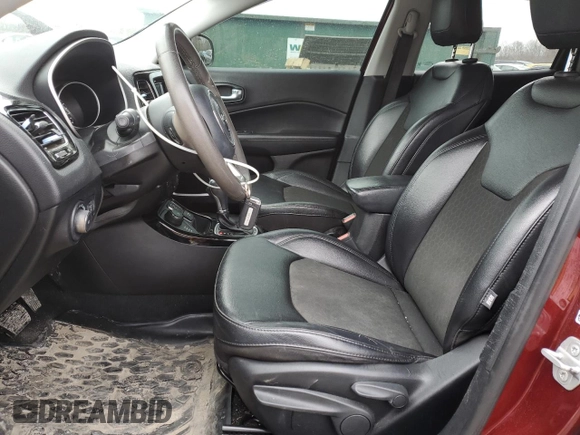 2021 Jeep Compass Latitude with VIN 3C4NJDBB8MT547390, listed as a Copart auction lot 50495215 with 103,874 mi miles and Salvage title. Bid and sale history available at DreamBid. Image 7.
