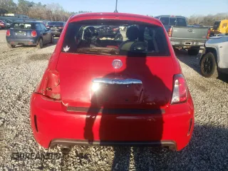 2013 FIAT 500 Turbo with VIN 3C3CFFHH7DT633813, listed as a Copart auction lot 87255644 with 86,778 mi miles and Salvage Title. Bid and sale history available at carsss.com. Image 6.