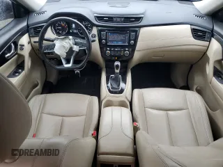 2017 Nissan Rogue SL with VIN JN8AT2MTXHW398715, listed as a Copart auction lot 42044975 with 134,262 mi miles and Salvage Title. Bid and sale history available at DreamBid. Image 8.