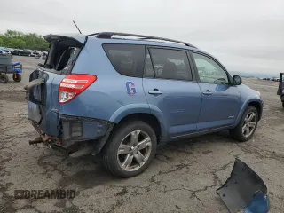 2010 Toyota RAV4 Sport with VIN JTMRF4DV3AD023902, listed as a Copart auction lot 60986045 with 155,321 mi miles and Salvage title. Bid and sale history available at DreamBid. Image 3.