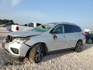 2017 Nissan Pathfinder SL с VIN 5N1DR2MM7HC687712, выставлен на аукционе Copart как лот 64902505 с пробегом 129 258 миль миль и Списание • Salvage title. История ставок и продаж доступна на DreamBid. Изображение 1.