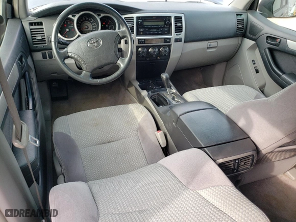 2005 Toyota 4Runner SR5 with VIN JTEZU14R250051626, listed as a Copart auction lot 51009275 with 164,852 mi miles and Salvage Title. Bid and sale history available at carsss.com. Image 8.