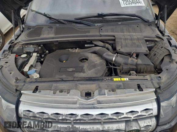 2015 Land Rover Range Rover Evoque Prestige with VIN SALVV2BG7FH965907, listed as a Copart auction lot 72554044 with Not provided miles and Salvage title. Bid and sale history available at DreamBid. Image 13.