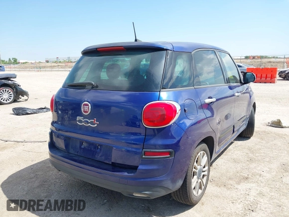 2019 FIAT 500L Pop z VIN ZFBNFAAH1KZ041673, wystawiony jako IAAI lot #42044963 z przebiegiem 82 857 mil mil oraz . Historia ofert i sprzedaży dostępna na DreamBid. Obrazek 4.