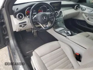 2017 Mercedes-Benz C 43 AMG with VIN WDDWJ6EB4HF556511, listed as a Copart auction lot 82282534 with 145,225 mi miles and Salvage Title. Bid and sale history available at carsss.com. Image 8.