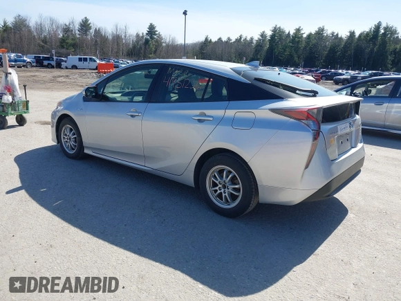 2016 Toyota Prius Two with VIN JTDKBRFU3G3003968, listed as a IAAI auction lot 41951236 with 72,029 mi miles. Bid and sale history available at carsss.com. Image 3.