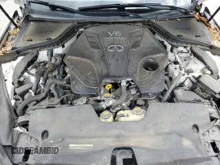 2021 Infiniti Q50 Luxe with VIN JN1EV7BR5MM753035, listed as a Copart auction lot 58970045 with 62,927 mi miles and Salvage title. Bid and sale history available at DreamBid. Image 11.