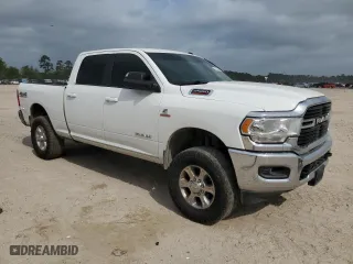 2020 Ram 2500 Big Horn with VIN 3C6UR5DL6LG185347, listed as a Copart auction lot 52036875 with 185,073 mi miles and Salvage Title. Bid and sale history available at carsss.com. Image 4.