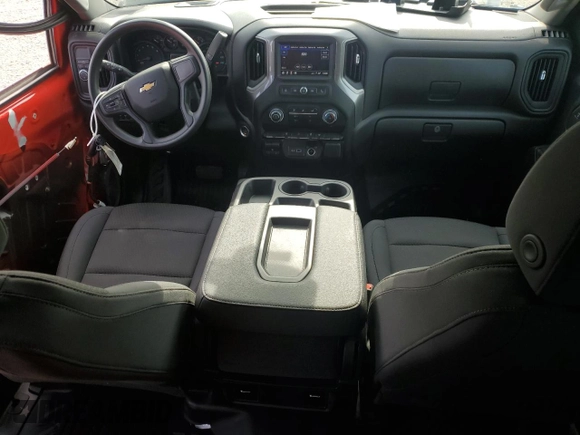 2024 Chevrolet Silverado 1500 with VIN 1GB4WLE76RF379785, listed as a Copart auction lot 50185465 with 3,851 mi miles and Salvage Title. Bid and sale history available at DreamBid. Image 8.