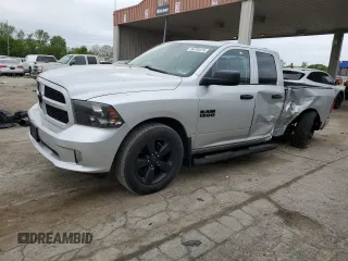 2018 Ram 1500 Express with VIN 1C6RR7FG2JS235099, listed as a Copart auction lot 56705475 with 105,475 mi miles and Clean title. Bid and sale history available at DreamBid. Image 1.