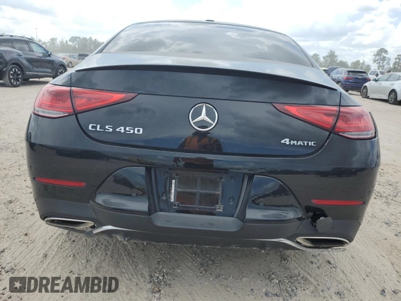 2019 Mercedes-Benz CLS with VIN WDD2J5KBXKA031633, listed as a Copart auction lot 66978684 with 38,114 mi miles and Salvage Title. Bid and sale history available at carsss.com. Image 6.