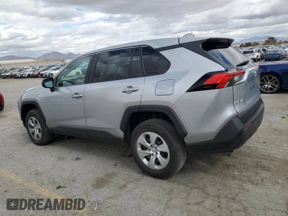 2024 Toyota RAV4 LE with VIN 2T3H1RFV8RW321834, listed as a Copart auction lot 49007425 with 27,059 mi miles and Salvage Title. Bid and sale history available at carsss.com. Image 2.