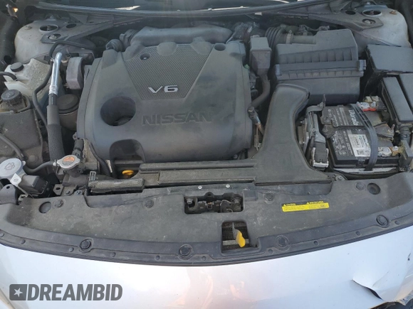 2017 Nissan Maxima Platinum with VIN 1N4AA6APXHC444065, listed as a Copart auction lot 58602495 with 93,446 mi miles and Salvage title. Bid and sale history available at DreamBid. Image 11.