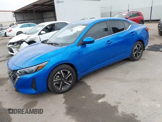 2024 Nissan Sentra SV with VIN 3N1AB8CV6RY259392, listed as a IAAI auction lot 41880299 with 10,976 mi miles and . Bid and sale history available at DreamBid. Image 17.
